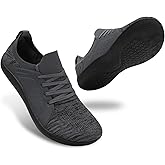 relxfeet Men's Barefoot Shoes Minimalist Cross-Trainer Shoes Wide Toe Walking Shoes Zero Drop Sole Trail Running Sneakers