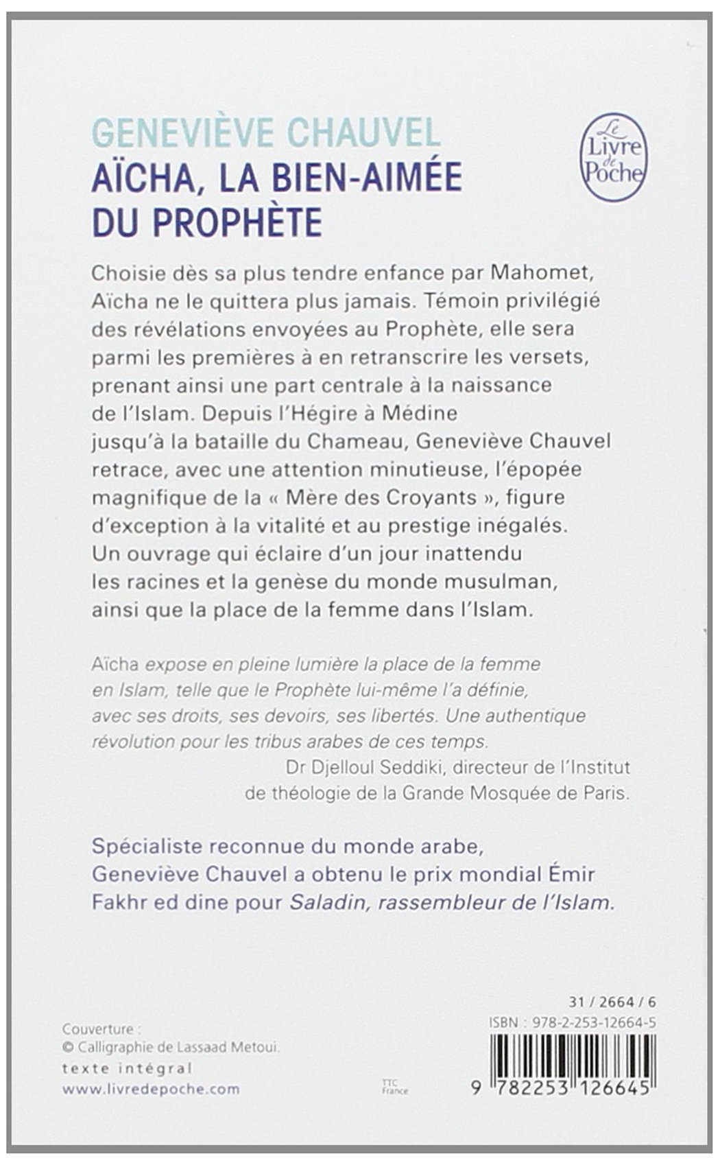 aicha la bienaimée du prophète pdf