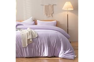 JANZAA Queen Comforter Set 7 Piece Comforter Set Queen Bed in a Bag Purple Comforter Set with Microfiber Sheets Pillow Cases Pillow Shams Fitted Sheet Flat Sheet Bed Set Soft Bedding Set All Season