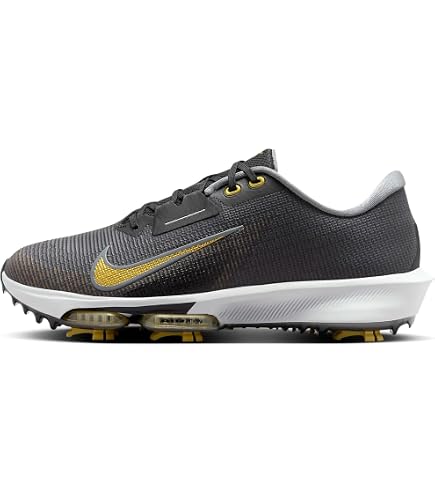 Amazon.com: Nike Air Zoom Victory Tour 2 Spiked Golf Shoes (Black
