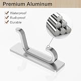 pickpiff Self Adhesive Hooks Stainless Extra Sticky 6 Pack Heavy Duty view 6