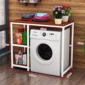 Compra Estante De Lavadora Estante De Almacenamiento De Tambor De