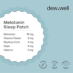Dew Well - Snooze Melatonin Sleep Patch - Supports