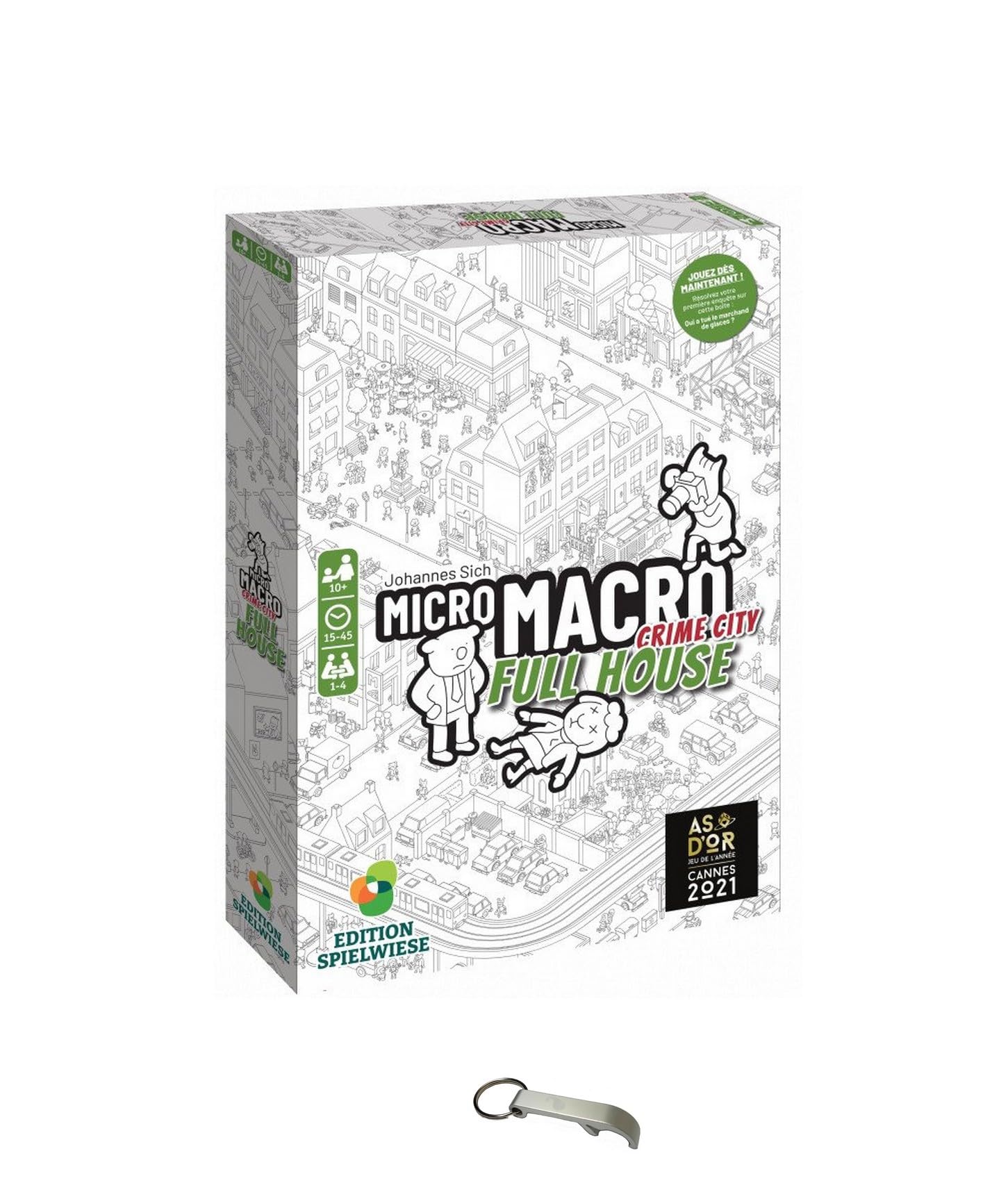 Set Micro Macro Full House French Version + 1 Blumie Decal