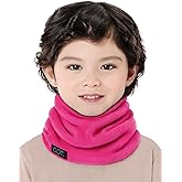 GOT Sports Kids Neck Warmer - Polar Fleece Ski Mask for Boys Girls - Double-Layer Scarf (Ages 3-6)