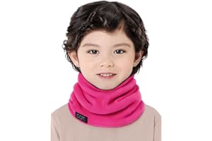 GOT Sports Kids Neck Warmer - Polar Fleece Ski Mask for Boys Girls - Double-Layer Scarf (Ages 3-6)