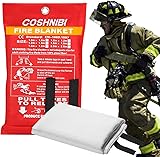 COSHNIBI Fire Blanket Emergency Fire Blanket for