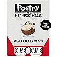 Exploding Kittens Poetry for Neanderthals Grab & Game 2+ Players - Easter Basket Filler - Ages 7+ - 10 Minutes to Play - Travel Sized Word Guessing Game - Ideal for Easter Party, Family, Kids & Adults