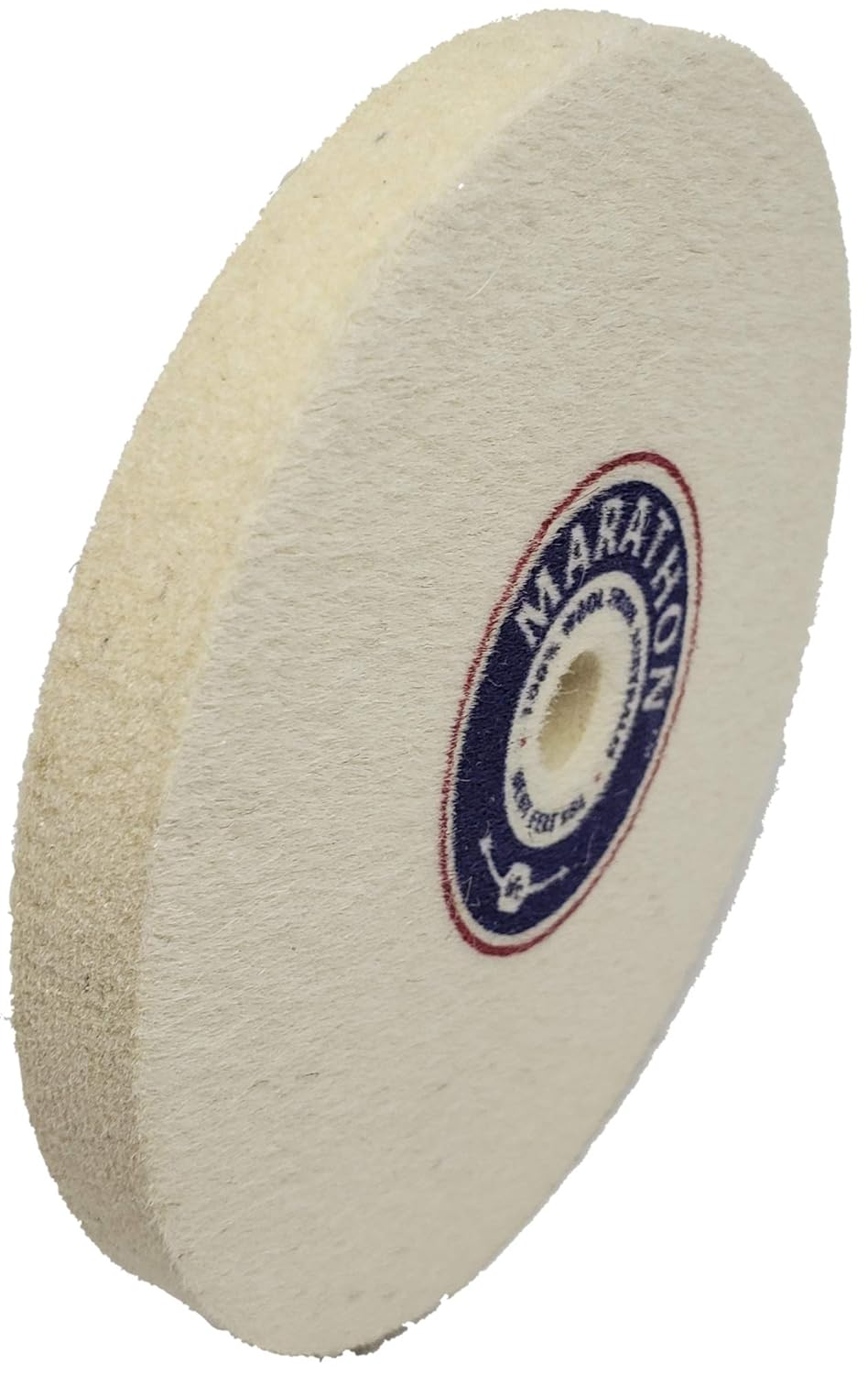 Marathon 5 Felt Honing Wheel Hard Density 1/2 Thick 1/2 Arbor Hole