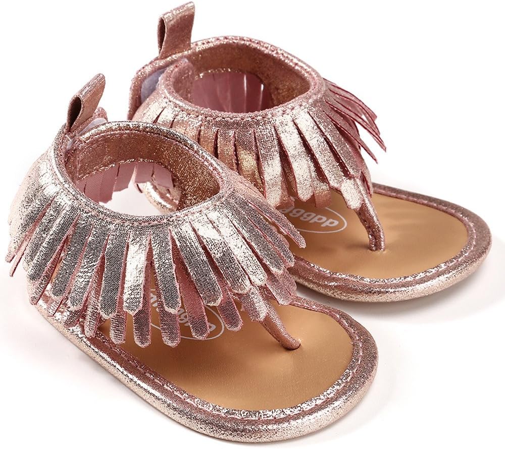 Infant Baby Tassels Sandals Shoe Casual Shoes Sneaker Anti-Slip Soft Sole Memela
