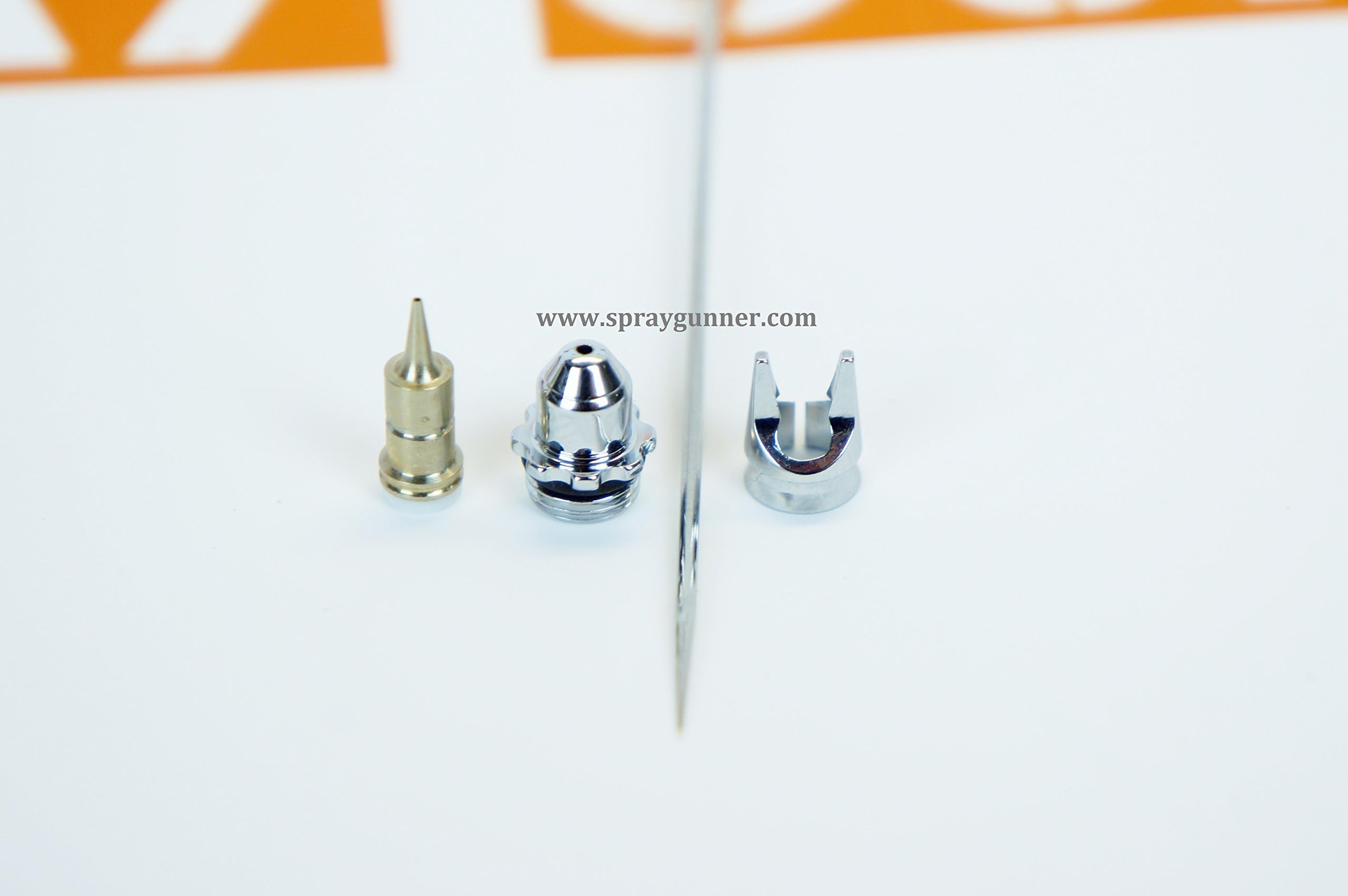 Harder & Steenbeck Nozzle set, 0.4mm CR plus Fine Line, CHROME 126844 by SprayGunner
