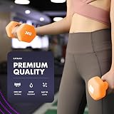KAYMAN Neoprene Dumbbells Set Anti Slip Hex Edges Water Resistant 1–10kg view 3