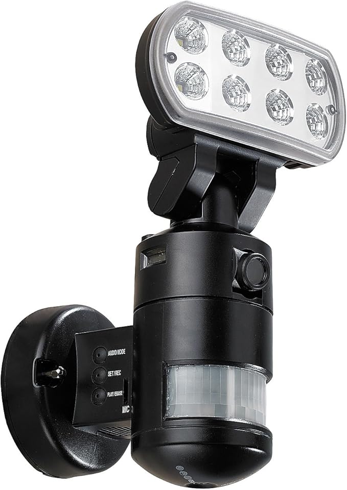 VisorTech LED Strahler mit Kamera Überwachungskamera FLK20, LEDFlutlicht, Bewegungsmelder VisorTech LED Strahler mit Kamera Überwachungskamera FLK20, LEDFlutlicht, Bewegungsmelder
