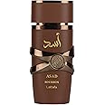 Lattafa Asad Bourbon Eau de Parfum Spray for Unisex, 3.4 Ounce