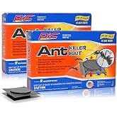 PIC Plastic Ant Control Bait Stations, Kills Ant Colonies Effectively, 2 Pack (24 Traps Total)