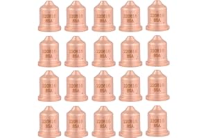 KEMAO 220816 85A Nozzle Tips, 20Pcs, Fit for Hypertherm Powermax85/105 Duramax Plasma Cutting Torch Consumable