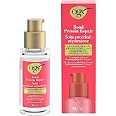 OGX Repair & Protect Bond Protein Repair Sealing Hair Serum, 50ml Multitasks to Revitalize Damaged Hair for Softer, 2x Smooth