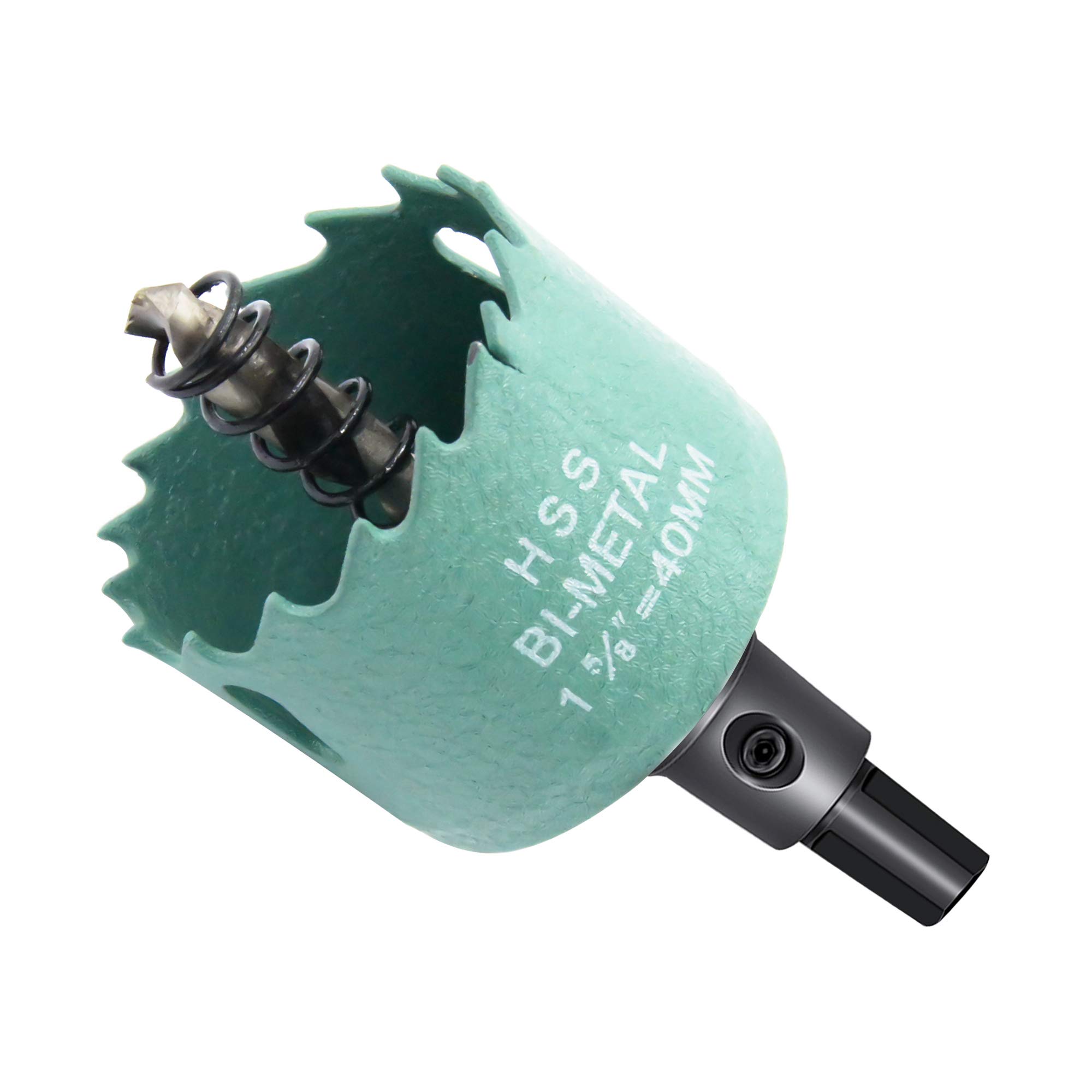 40mm Hole saw LAIWEI hole cutterhole cutter,1.6 Inch HSS Annular Hole Saw Cutter Drill Bit,holes in wood,gypsum board,aluminum profiles, PVC and other materials(1-5/8") — image 1