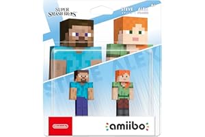 NINTENDO amiibo™ - Steve + Alex 2-pack - Super Smash Bros.™ Series