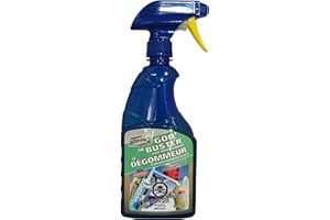 Goo Buster Adhesive Residue Remover – 475ml Spray Bottle for Glue, Tape, Gum, Silicone & Sticky Messes – Safe on Most Surface