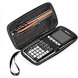 BOVKE Hard Graphing Calculator Carrying Case for Texas Instruments TI-84 Plus CE/TI-83 Plus CE/Casio fx-9750GII, Extra Zipped