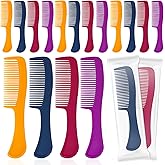 Combs Bulk Individually Wrapped Pocket Travel Hair Combs for Women, Men and Kids, Bulk Comb for Homeless Hotel Shelter Home Charity(purple, raspberry, yellow, blue, Pack of 100)