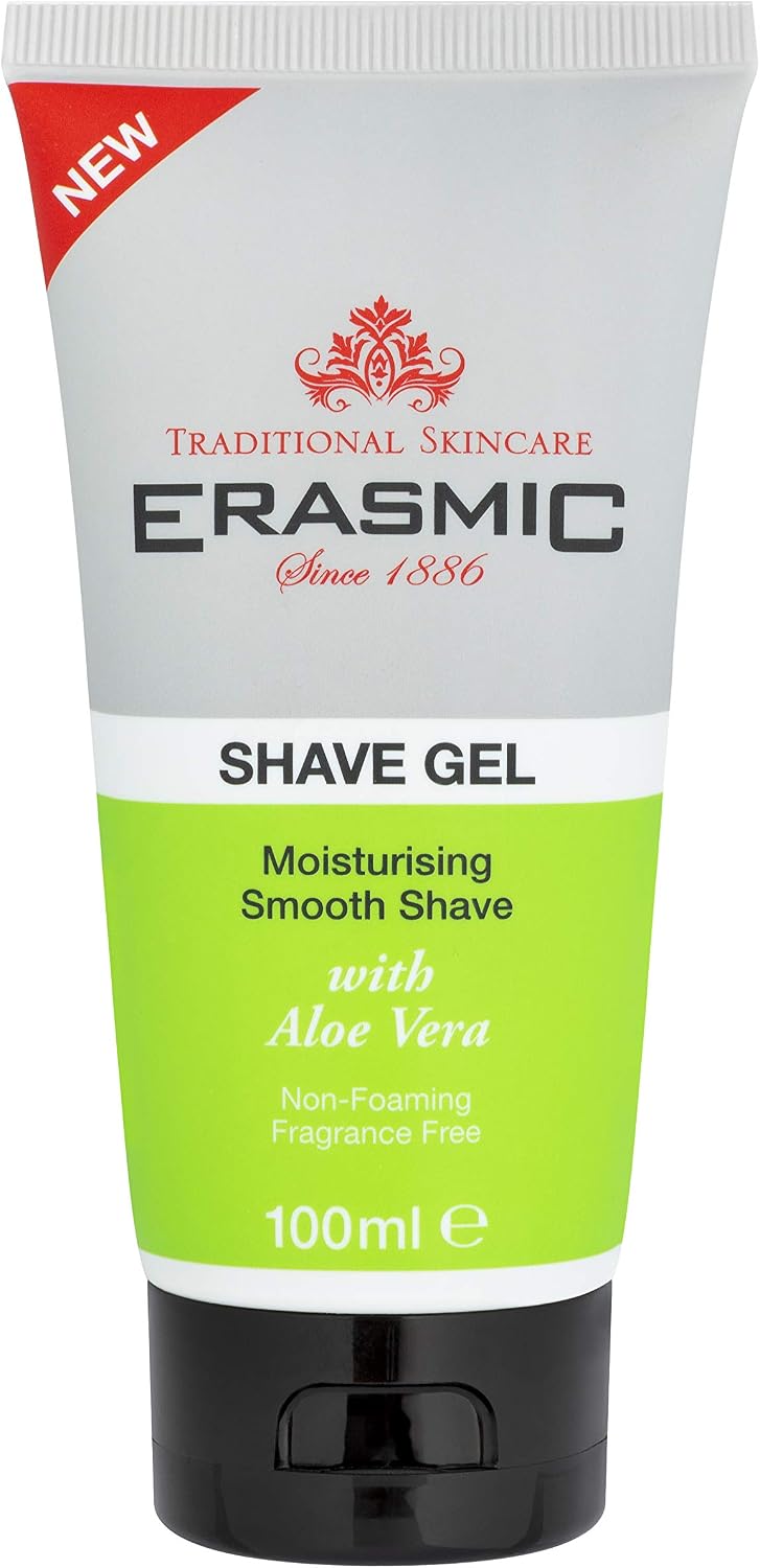 Erasmic Shave Gel, 100 ml (Pack of 1)