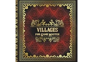 Villages for Game Master: 50 Unique and Customizable Regional Maps for Tabletop Role-Playing Games (RPG Maps for Game Master)