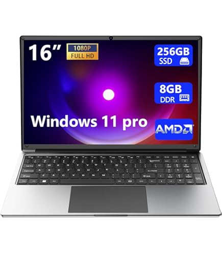 Amazon.com: 15.6-inch laptop,8GB DDR 256GB SSD expandable to 1TB