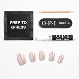 OPI xPRESS/ON Throw Me a Kiss Pink Shimmer Short Round Nails with Glue view 6