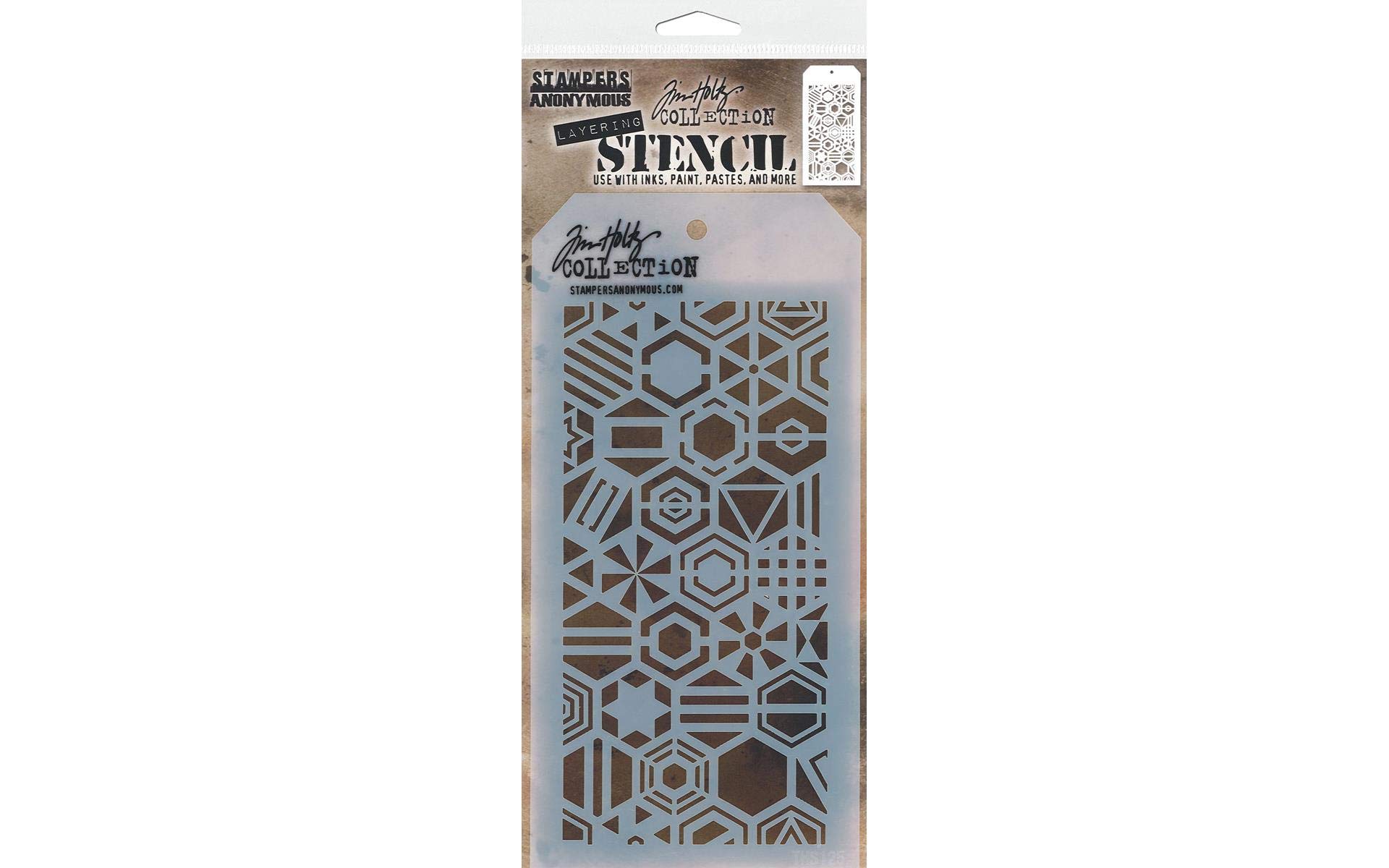 Stampers Anonymous Patchwork Hex, Opaque, Medium