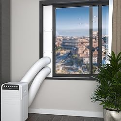 Flamorrow Dual Hose Portable Air Conditioner Window