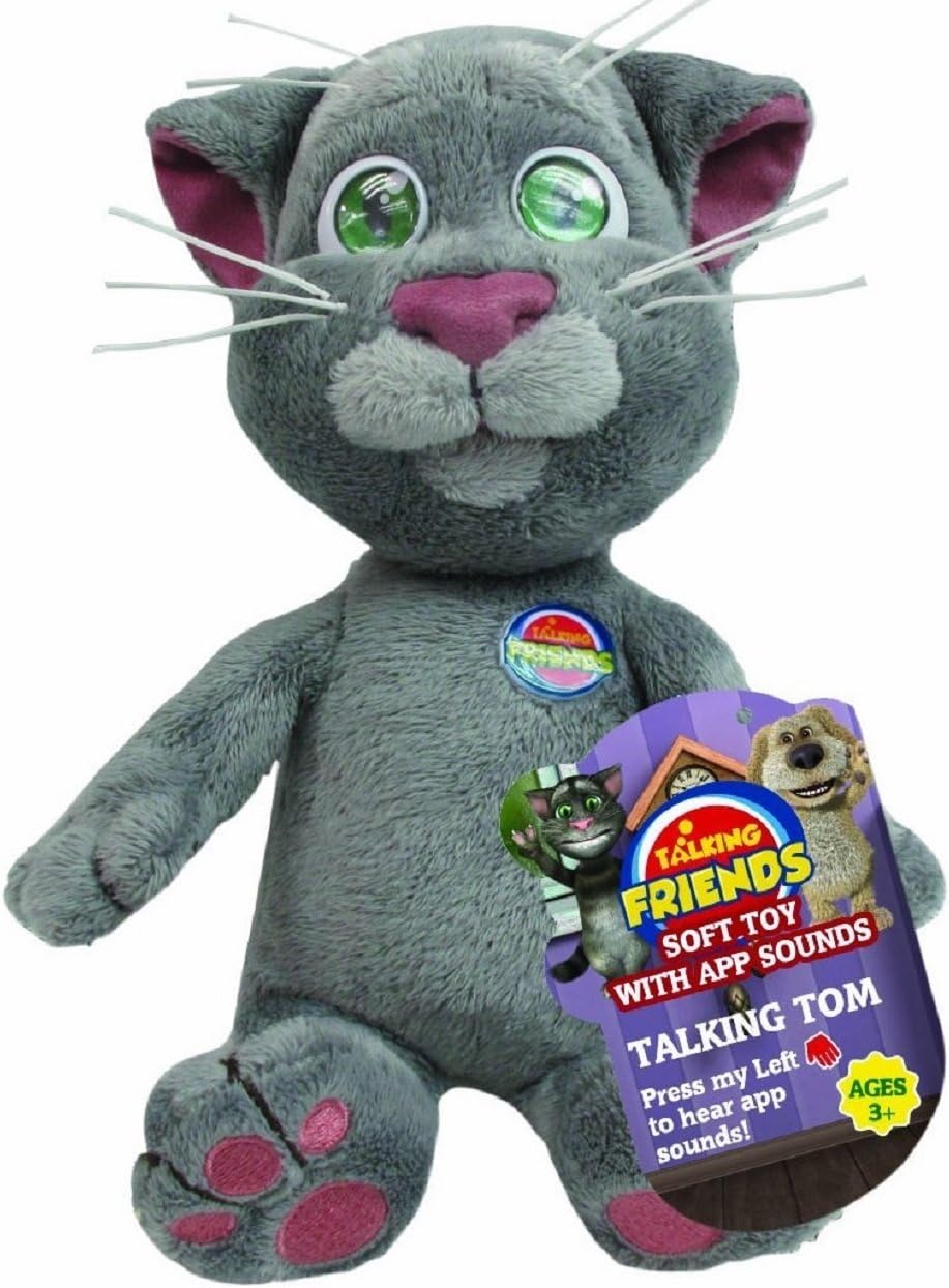 Talking Friends 10-inch Talking Ben Plush Talking Tom Plush With Sounds