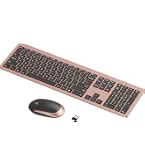 Amazon.com: Wireless Keyboard Mouse, Vssoplor Silent Full-Size