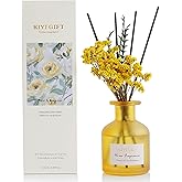 KIYIGIFT Reed Diffuser Set –Scented Diffuser with Sticks Home Fragrance Diffusers for Home Reed Diffuser for Bathroom Shelf Decor (4.06oz Pear Freesia)