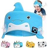 Kidsfuny Kids Headphones Headband Bluetooth-Toddler Wireless & Wired Headphones Headband - Comfortable Fit - Safe Volume Limited - Adjustable for Travel, Learning, Sleep and Entertainment