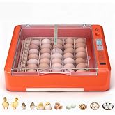 VEVOR 36 Egg Incubator, Automatic Egg Turner with LED Candler &amp; Water Tray, Temperature &amp; Humidity Control, 360&deg; View Clear Window, Poultry Eggs Incubators for Hatching Chicks Ducks Goose Quails