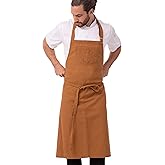 Chef Works Unisex Rockford Chefs Bib Apron