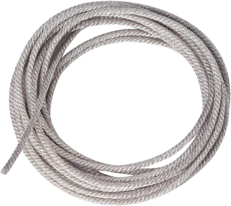 Zer one 32 Strands Silver Plated Speaker Wire Leads High Temperature Resistant Twisted Copper Subwoofer Wire Cable Repair(2M): Electronics