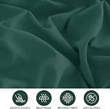IR Imperial Rooms Emerald Microfibre Pillow Cases 2 Pack - Soft & Fade Resistant view 7