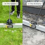 ROVSUN TUFFIOM 24-Inch Rolling Magnetic Pick Up Sweeper 50-LB Capacity view 9