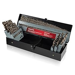 HIDOTOL Cobalt Drill Bit Set 115 PCS - M35 High