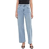Liverpool Womens Stride Mid-Rise Wide Leg Jeans