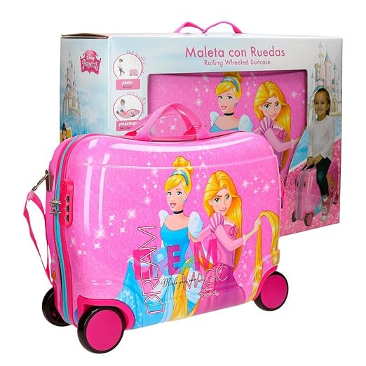 title=Disney Princess Valigia per bambini, 50 cm, 34 liters, Rosa