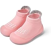 Bearbay Baby Sock Shoes Baby Walking Shoes Infant Non-Slip Breathable Slippers with Soft Rubber Sole Baby Boys Girls Sneakers