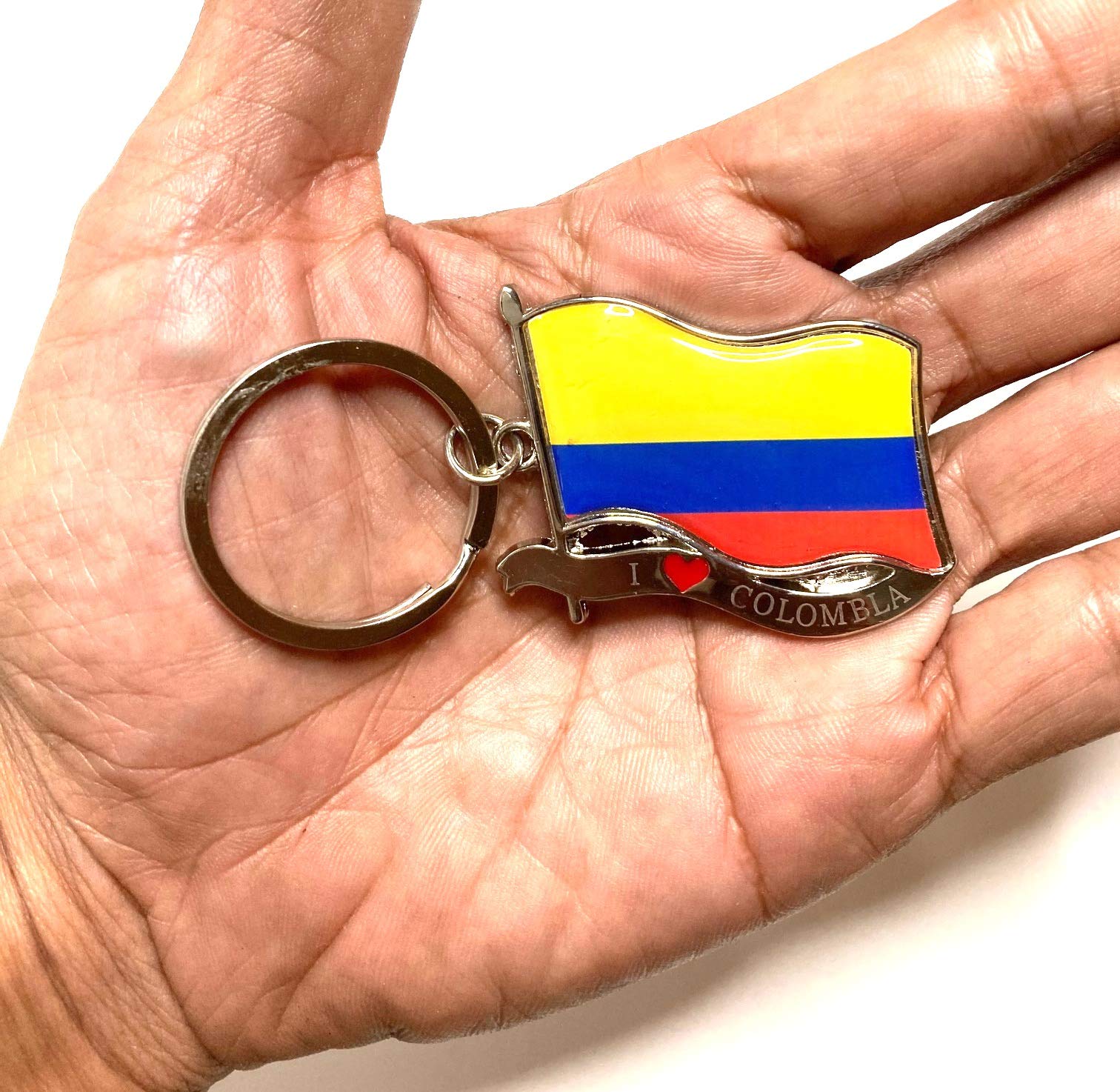 PRK 14 Colombian Flags for car Accessories Sticker Decals Window haning Rearview Mirror Accessory for Men Women Unisex Mini Banners Colombia Gifts for Cars Homes Banderas de Colombia