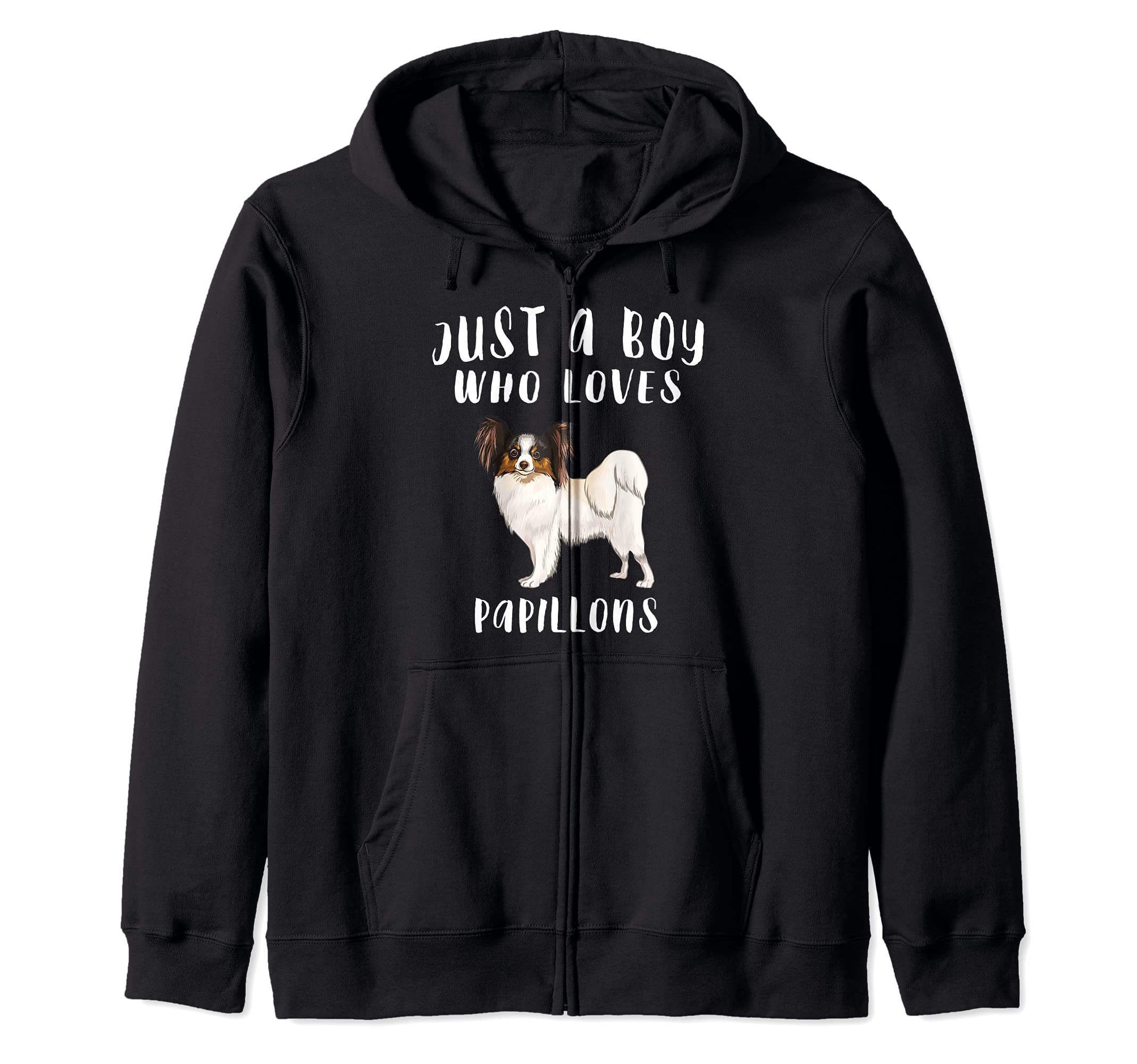 Im Just A Boy Who Loves Soft Coated Wheaten Terriers Dog Zip Hoodie