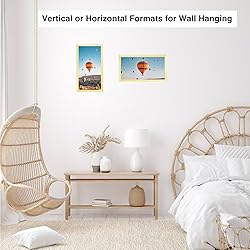 JCJMY 4x8 Picture Frame Gold for Wall Hanging or