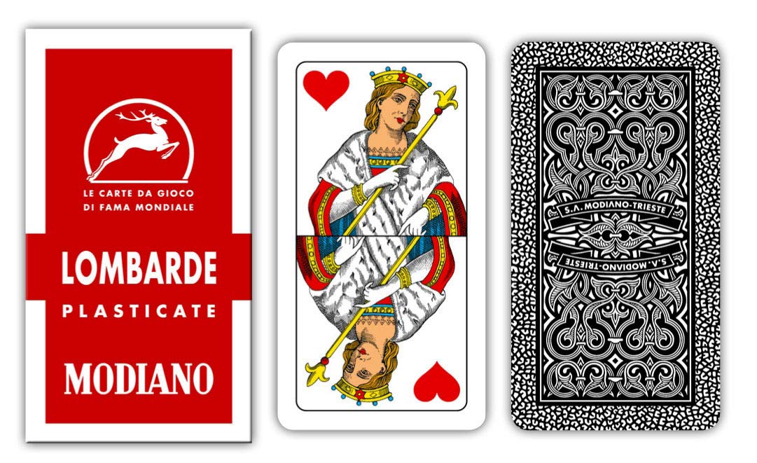 Modiano Playing cards Lombarde