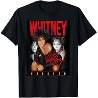 Official Whitney Houston 90s Tribute T-Shirt - Rock Off White Graphic Tee For Men & Women, Unisex Cotton Tee - View #2